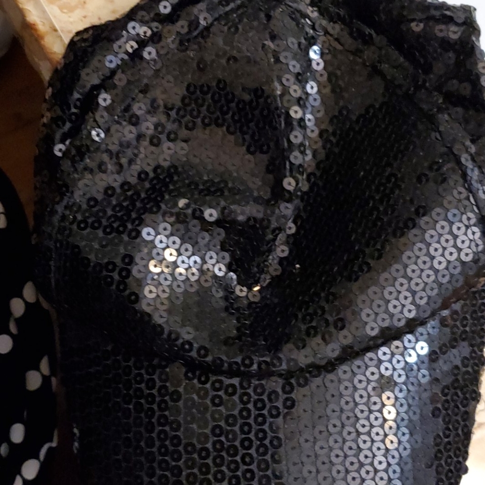 Cute sequin hat
